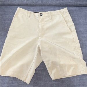 Size 28 Volcom khaki shorts